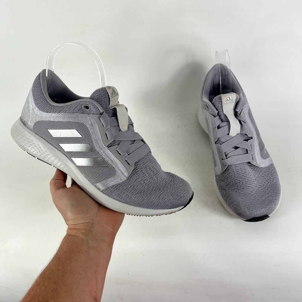 Adidas Edge Lux 4 Women's 9 Purple Lace Up Low Top Running Athletic Shoes FW9260